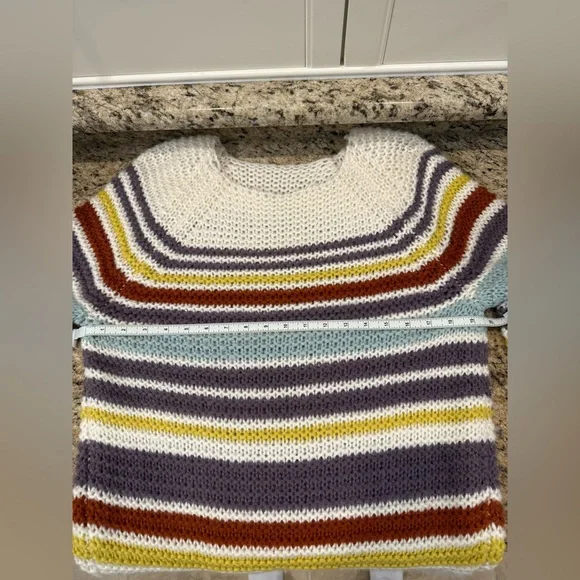 Express Striped Knit Sweater Size Small - Picture 3 of 5